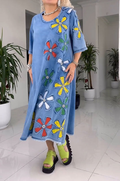 Elaina – Floral Pattern Dress