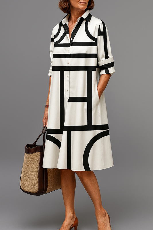 Brigitte – Luxe Midi Dress for Effortless Elegance