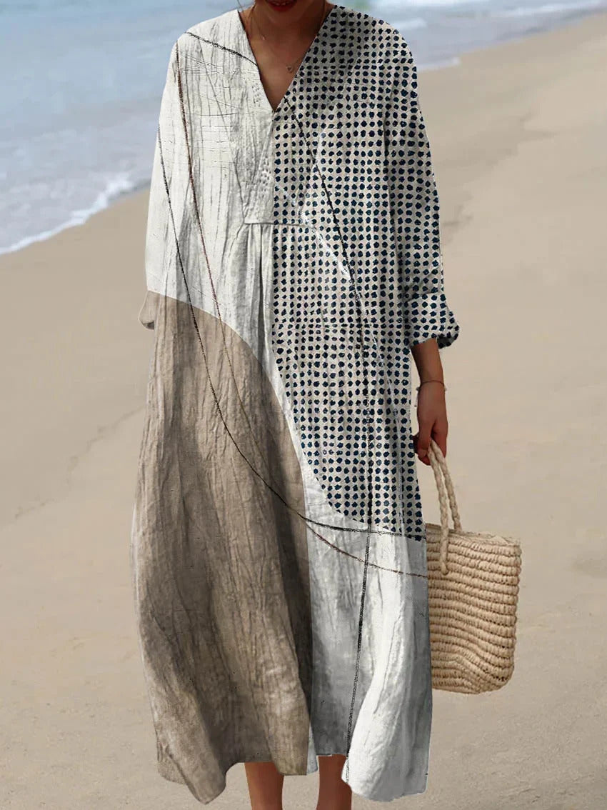 Clarisse – Artful Midi Dress
