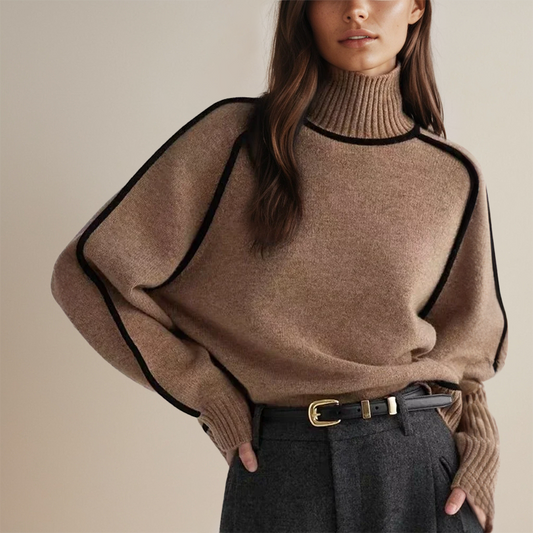 Mirabella - Couture-Inspired Turtleneck Style