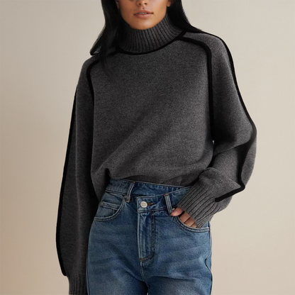 Mirabella - Couture-Inspired Turtleneck Style