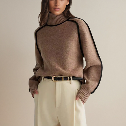 Mirabella - Couture-Inspired Turtleneck Style