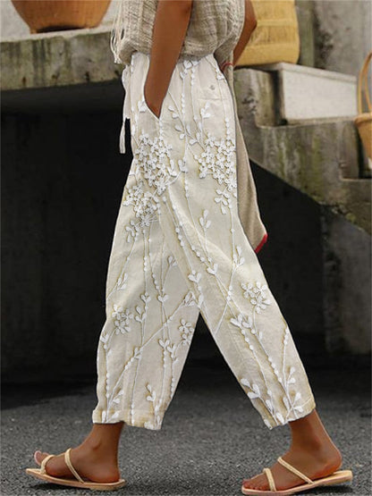 Elaine – Wine Print Leggings