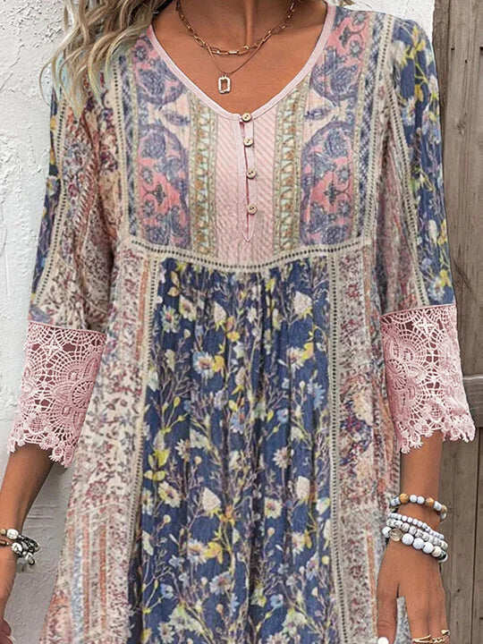 Kirsten - Patterned Dress