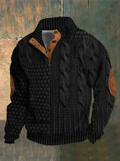 Thomas – Printed Warm Sweater