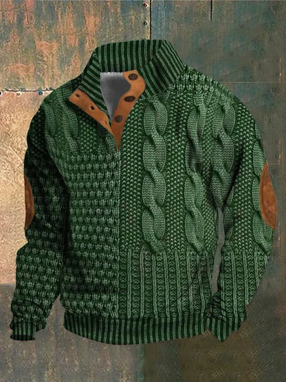 Thomas – Printed Warm Sweater