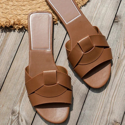 Roxanne – Vibrant Slip-On Summer Sandals