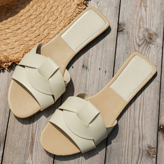 Roxanne – Vibrant Slip-On Summer Sandals