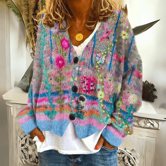 Matilda – Warm and Stylish Printed Vest