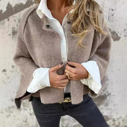 Berber - Short Jacket with Chic Flared Sleeves