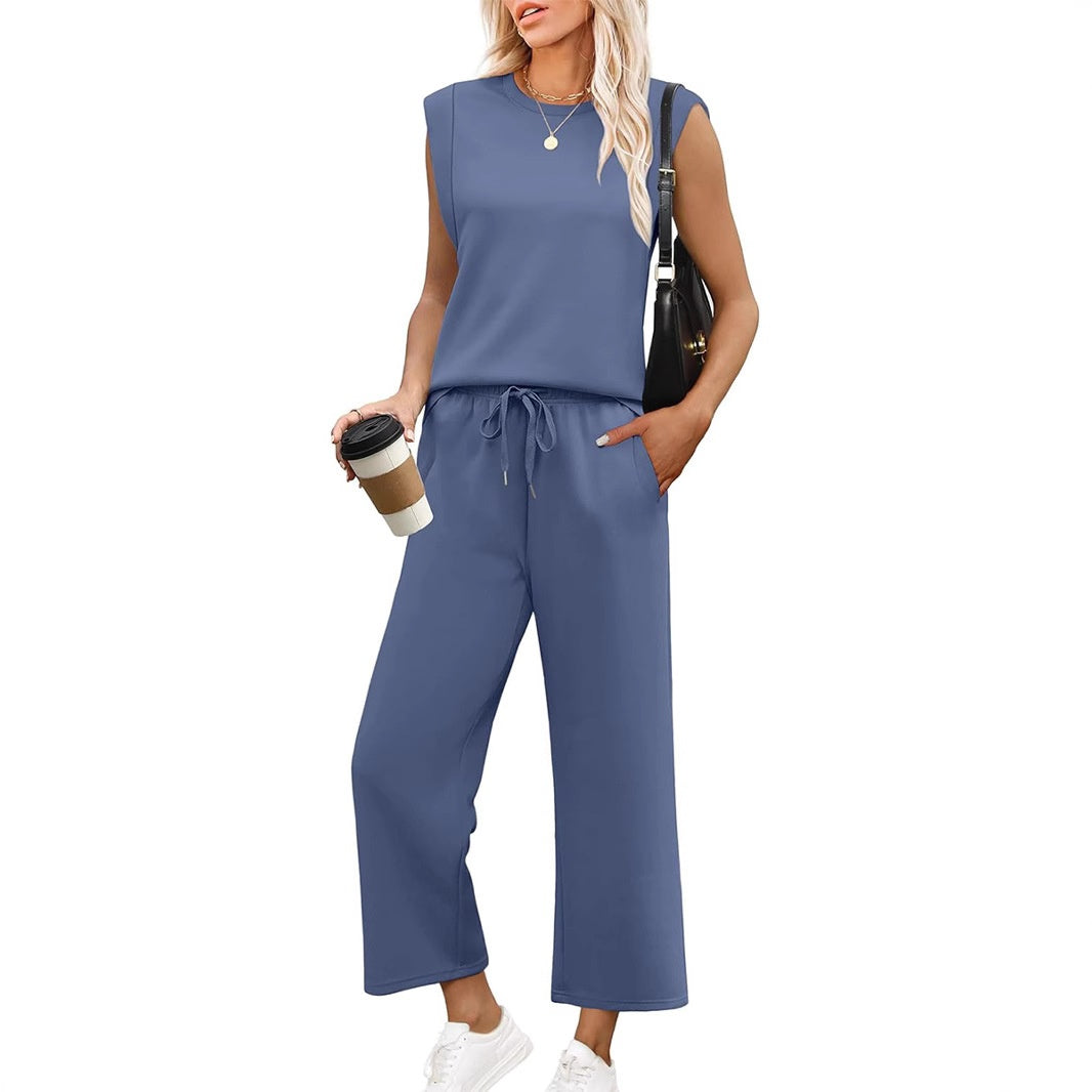Ramira – Cap Sleeve Two-Piece Set