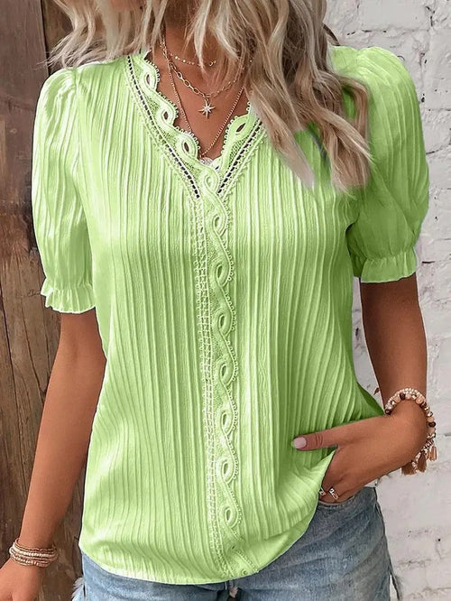 Amelie - Puff Sleeve Blouse