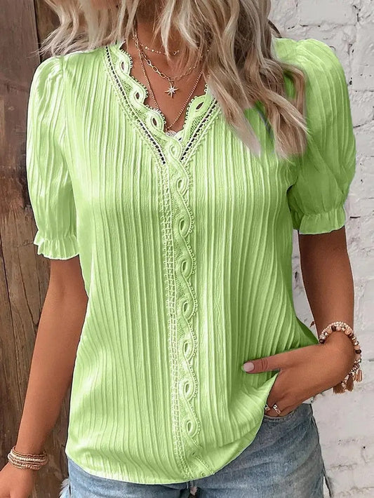 Amelie - Puff Sleeve Blouse